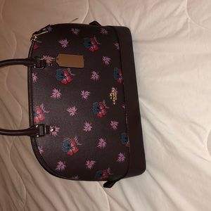 Authentic Coach flower bag